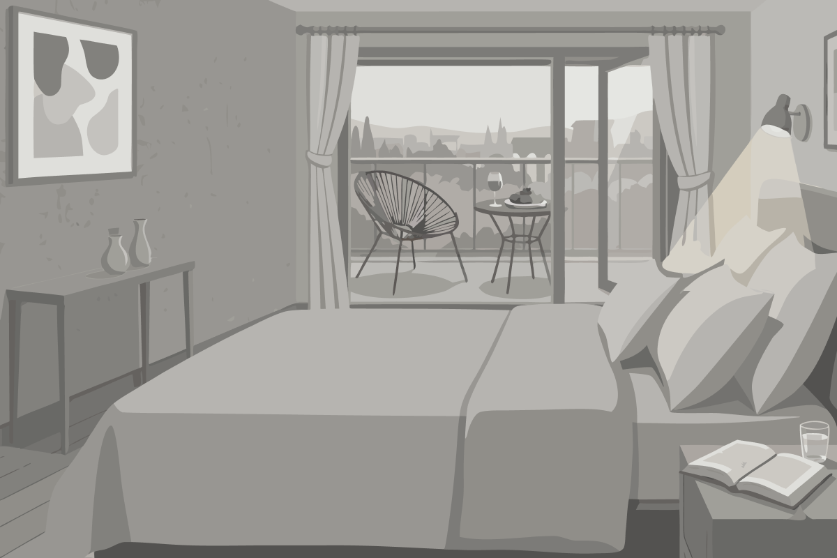 Chambre Quadruple Économique avec Salle de Bains Commune - Annexe
